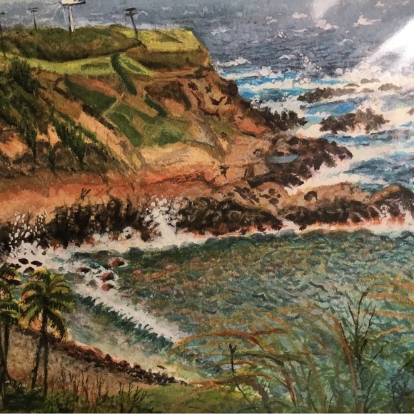 Warm Maui Winds~10x14 inch Limited Edition Giclee from Barbara Steinberg~2005 - Picture 5 of 5